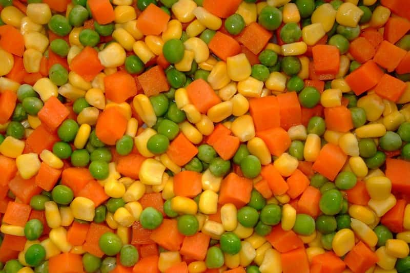 کنسرو ذرت مخلوط برای مصرف خانگی و رستورانی